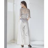 レースブラウス ジャンプスーツ セットアップ | DRESS+ | 詳細画像16 