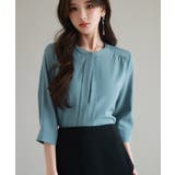 ブラウス 七分袖 2way トップス プルオーバー卒業式 成人式 | DRESS+ | 詳細画像43