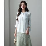 ブラウス 七分袖 2way トップス プルオーバー卒業式 成人式 | DRESS+ | 詳細画像7