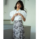 パワーショルダースタイルアップブラウス | SAISON DE PAPILLON  | 詳細画像7 