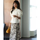 パワーショルダースタイルアップブラウス | SAISON DE PAPILLON  | 詳細画像10 