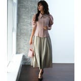 パワーショルダースタイルアップブラウス | SAISON DE PAPILLON  | 詳細画像26 