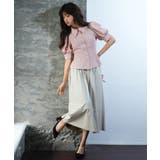 パワーショルダースタイルアップブラウス | SAISON DE PAPILLON  | 詳細画像27 