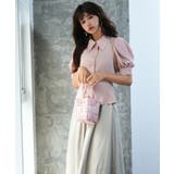 パワーショルダースタイルアップブラウス | SAISON DE PAPILLON  | 詳細画像29 