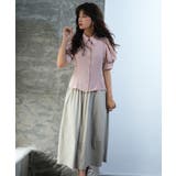 パワーショルダースタイルアップブラウス | SAISON DE PAPILLON  | 詳細画像30 