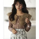 フリル襟リブニットプルオーバー | SAISON DE PAPILLON | 詳細画像16