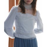 プチハイネックショート丈チュールトップス | SAISON DE PAPILLON  | 詳細画像8 