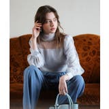 プチハイネックショート丈チュールトップス | SAISON DE PAPILLON  | 詳細画像14 