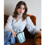 プチハイネックショート丈チュールトップス | SAISON DE PAPILLON  | 詳細画像15 