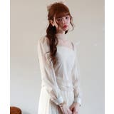 プチハイネックショート丈チュールトップス | SAISON DE PAPILLON  | 詳細画像26 