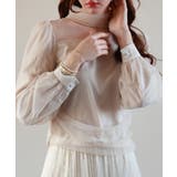 プチハイネックショート丈チュールトップス | SAISON DE PAPILLON  | 詳細画像28 