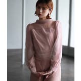 プチハイネックショート丈チュールトップス | SAISON DE PAPILLON  | 詳細画像30 