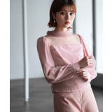 プチハイネックショート丈チュールトップス | SAISON DE PAPILLON  | 詳細画像31 