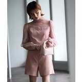 プチハイネックショート丈チュールトップス | SAISON DE PAPILLON  | 詳細画像35 