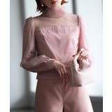 プチハイネックショート丈チュールトップス | SAISON DE PAPILLON  | 詳細画像36 