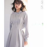 ウエストタックカットソーパーカーワンピース | SAISON DE PAPILLON  | 詳細画像10 