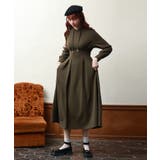 ウエストタックカットソーパーカーワンピース | SAISON DE PAPILLON  | 詳細画像15 