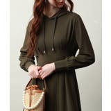 ウエストタックカットソーパーカーワンピース | SAISON DE PAPILLON  | 詳細画像24 