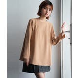 ゆったりシルエカットソートトップス | SAISON DE PAPILLON  | 詳細画像4 