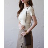 PUレザーミニショルダー | SAISON DE PAPILLON | 詳細画像14