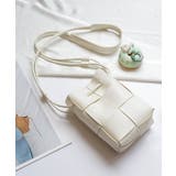 ホワイト | メッシュデザインミニショルダー | SAISON DE PAPILLON