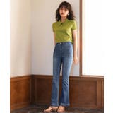 ハイライズフレアデニムパンツ | SAISON DE PAPILLON  | 詳細画像11 