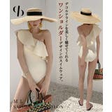 ワンショルダーフリルスイムウェア | SAISON DE PAPILLON | 詳細画像1