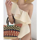 ワンショルダーフリルスイムウェア | SAISON DE PAPILLON | 詳細画像8