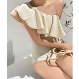 ワンショルダーフリルスイムウェア | SAISON DE PAPILLON | 詳細画像9