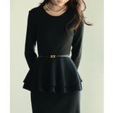 ゴールドバックル細ベルト | SAISON DE PAPILLON  | 詳細画像8 