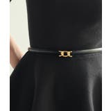 ゴールドバックル細ベルト | SAISON DE PAPILLON  | 詳細画像11 