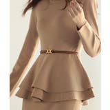 ゴールドバックル細ベルト | SAISON DE PAPILLON  | 詳細画像13 