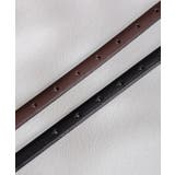 ゴールドバックル細ベルト | SAISON DE PAPILLON  | 詳細画像22 