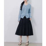 【接触冷感】クルーネックサマーニットカーディガン | SAISON DE PAPILLON | 詳細画像16