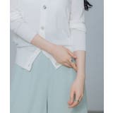 【接触冷感】クルーネックサマーニットカーディガン | SAISON DE PAPILLON | 詳細画像25