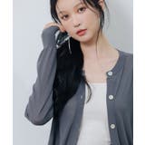 【接触冷感】クルーネックサマーニットカーディガン | SAISON DE PAPILLON | 詳細画像27