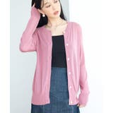 【接触冷感】クルーネックサマーニットカーディガン | SAISON DE PAPILLON | 詳細画像37