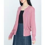 【接触冷感】クルーネックサマーニットカーディガン | SAISON DE PAPILLON | 詳細画像38