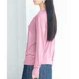 【接触冷感】クルーネックサマーニットカーディガン | SAISON DE PAPILLON | 詳細画像39