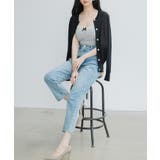 【接触冷感】クルーネックサマーニットカーディガン | SAISON DE PAPILLON | 詳細画像48