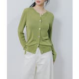 【接触冷感】クルーネックサマーニットカーディガン | SAISON DE PAPILLON | 詳細画像55