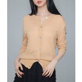 【接触冷感】クルーネックサマーニットカーディガン | SAISON DE PAPILLON | 詳細画像58