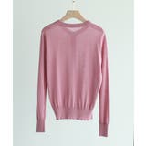 【接触冷感】クルーネックサマーニットカーディガン | SAISON DE PAPILLON | 詳細画像68