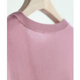 【接触冷感】クルーネックサマーニットカーディガン | SAISON DE PAPILLON | 詳細画像72