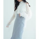 シアーシャツ×ノースリーブニット2点セット | SAISON DE PAPILLON | 詳細画像12