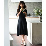 前後2way襟付きミモレ丈ニットワンピース | SAISON DE PAPILLON | 詳細画像33