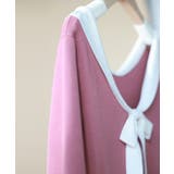 前後2way襟付きミモレ丈ニットワンピース | SAISON DE PAPILLON | 詳細画像35