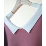 前後2way襟付きミモレ丈ニットワンピース | SAISON DE PAPILLON | 詳細画像37