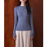 リブ編みプチハイネックニットプルオーバー | SAISON DE PAPILLON | 詳細画像43