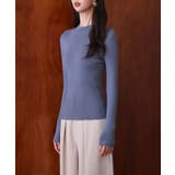 リブ編みプチハイネックニットプルオーバー | SAISON DE PAPILLON | 詳細画像44